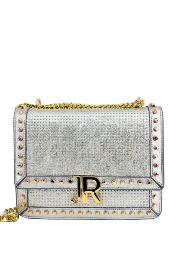 Sales JOHN RICHMOND SILVER GOLD SHOULDER BAG