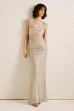 Clothes ANNA SAMOUKA DOROTHEA MAXI DRESS