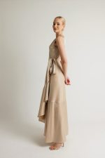 Clothes OPEN FASHION SLEEVELESS CROSSOVER DRESS