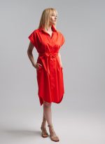 New collection MILLA CODE SLEEVELESS POPLIN DRESS