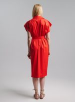 New collection MILLA CODE SLEEVELESS POPLIN DRESS