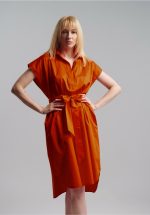 New collection MILLA CODE SLEEVELESS POPLIN DRESS
