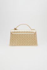 Sales LEATHER TWIST JACKIE GOLD BAG
