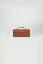 Sales LEATHER TWIST JACKIE MINI TABAC BAG
