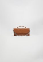 Sales LEATHER TWIST JACKIE MINI TABAC BAG