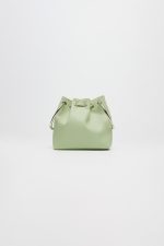 Sales LEATHER TWIST ARIA MINI OLIVE BAG