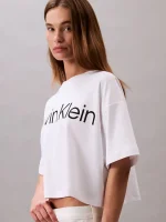New Collection CALVIN KLEIN JEANS BOXY CROPPED T-SHIRT