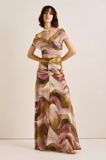 Clothing ANNA SAMOUKA VASIA MAXI PRINTED DRESS