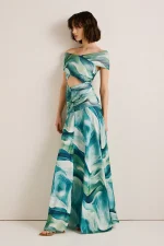 Clothes ANNA SAMOUKA VASIA PRINTED MAXI DRESS