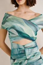 Clothes ANNA SAMOUKA VASIA PRINTED MAXI DRESS