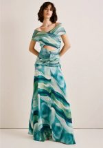 Clothes ANNA SAMOUKA VASIA PRINTED MAXI DRESS