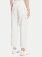 New Collection CALVIN KLEIN JEANS WHITE LOGO SWEATPANTS