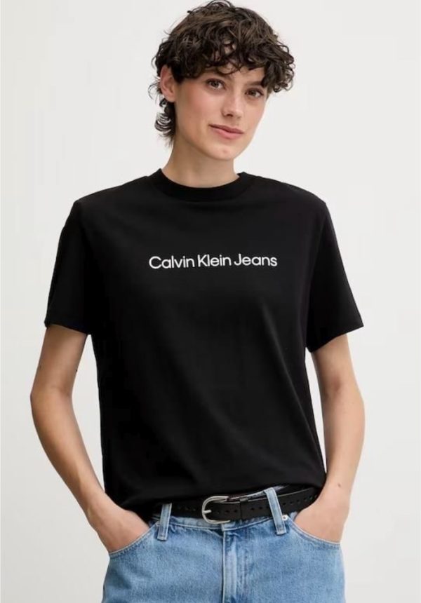 New Collection CALVIN KLEIN JEANS LOGO T-SHIRT