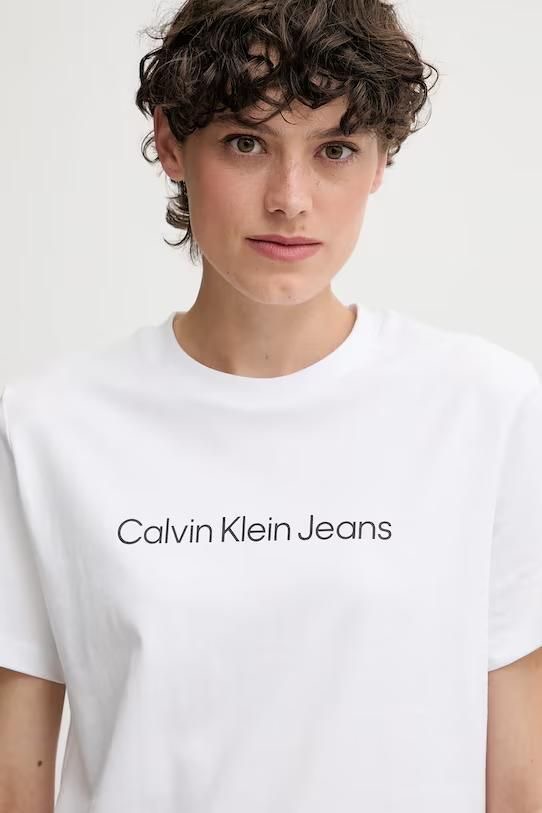 New Collection CALVIN KLEIN JEANS LOGO T-SHIRT 