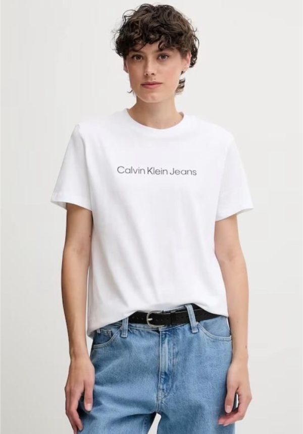 New Collection CALVIN KLEIN JEANS LOGO T-SHIRT 
