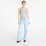 New Collection CALVIN KLEIN JEANS RIB CROP TANK TOP