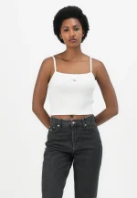 New collection CALVIN KLEIN JEANS RIB CROP TANK TOP