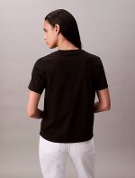 New collection CALVIN KLEIN WOMENS HERI CLASSIC MONO T-SHIRT