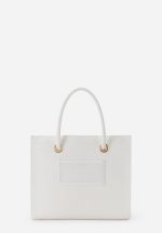 New Collection ELISABETTA FRANCHI SMALL TOTE BAG IN JACQUARD RAFFIA
