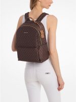 New Collection MICHAEL KORS SABLE LARGE PRINTED SIGNATURE LOGO BACKPACK