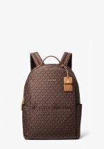 New Collection MICHAEL KORS SABLE XSMALL PRINTED SIGNATURE LOGO BACKPACK