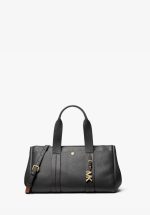 New collection MICHAEL KORS ROMEE SMALL PEBBLED LEATHER SATCHEL