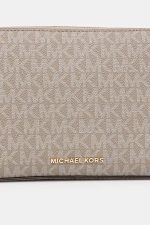 New collection MICHAEL KORS EMPIRE MEDIUM SIGNATURE LOGO CHAIN LINK POCHETTE