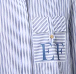 New Collection ELISABETTA FRANCHI COTTON STRIPED POPLIN SHIRT