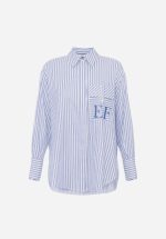 New Collection ELISABETTA FRANCHI COTTON STRIPED POPLIN SHIRT