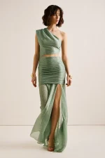 Clothes ANNA SAMOUKA LILIAN MAXI FOLD DRESS