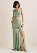 Clothes ANNA SAMOUKA LILIAN MAXI FOLD DRESS