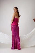 Clothing ALLURE EVENING FUXIA SEQUIN SET