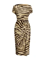New Collection LAUREN RALPH LAUREN HULLEN SHORT SLEEVE DAY DRESS