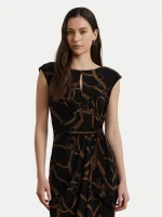New Collection LAUREN RALPH LAUREN REIDLY SHORT SLEEVE DAY DRESS
