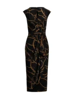 New Collection LAUREN RALPH LAUREN REIDLY SHORT SLEEVE DAY DRESS