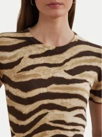 New Collection LAUREN RALPH LAUREN EYELAH SHORT SLEEVE PULLOVER