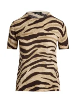 New Collection LAUREN RALPH LAUREN EYELAH SHORT SLEEVE PULLOVER