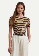 New Collection LAUREN RALPH LAUREN EYELAH SHORT SLEEVE PULLOVER