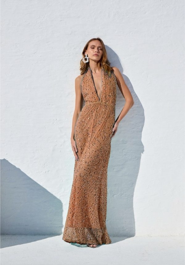 Sales BE YOU SEQUIN MAXI DRESS