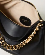 New collection TWINSET LILIANE MEDIUM LEATHER BAG