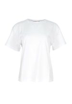 New Collection TWINSET T-SHIRT WITH OVAL T FLOCK PRINT