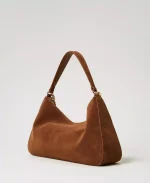New Collection TWINSET LILIANE MEDIUM SUEDE BAG