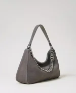 New Collection TWINSET LILIANE MEDIUM SUEDE BAG