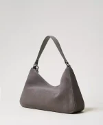 New Collection TWINSET LILIANE MEDIUM SUEDE BAG