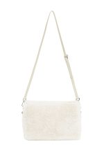 New collection TWINSET ECO-FUR SHOULDER BAG WITH DECORATIVE CHAIN