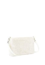 New collection TWINSET ECO-FUR SHOULDER BAG WITH DECORATIVE CHAIN