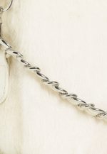 New collection TWINSET ECO-FUR SHOULDER BAG WITH DECORATIVE CHAIN
