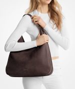 New Collection MICHAEL KORS NOLITA LARGE NUBUCK HOBO SHOULDER BAG