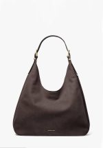 New Collection MICHAEL KORS NOLITA LARGE NUBUCK HOBO SHOULDER BAG