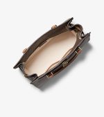 New collection MICHAEL KORS HAMILTON MODERNE LARGE SIGNATURE LOGO SATCHEL